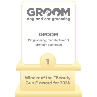 Photo with the award: 'Winner of the «Beauty Guru» award for 2024'